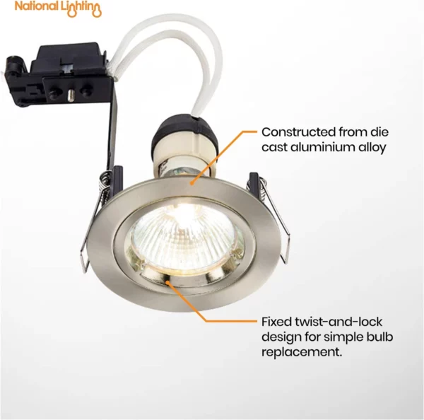Support Spot orientable nickel – Image 2
